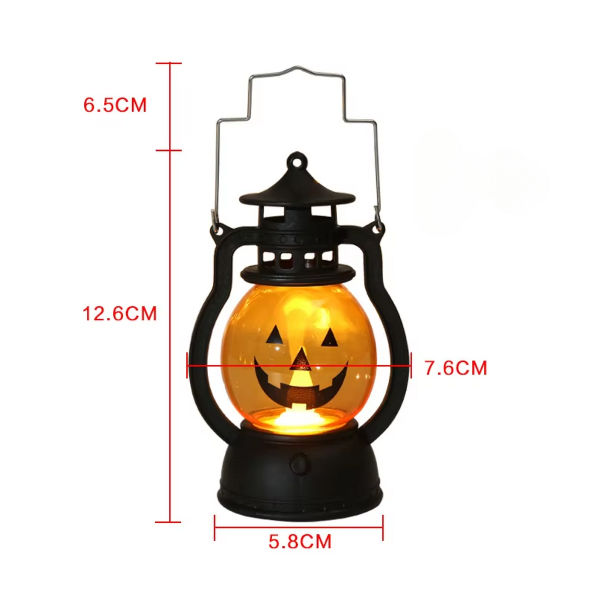 Lámpara de calabaza de Halloween
