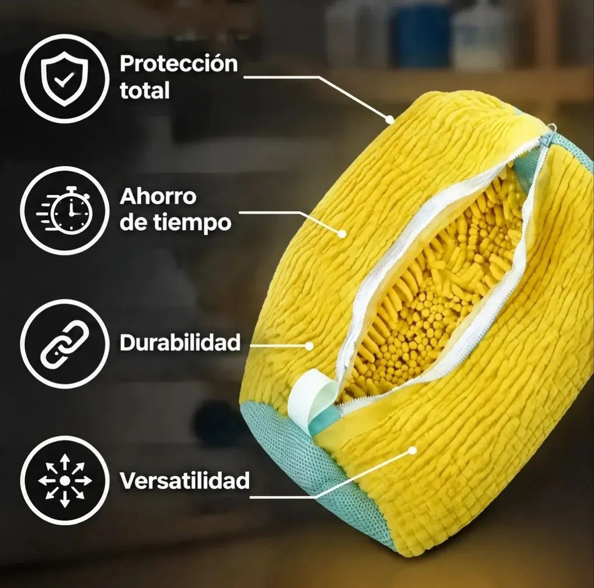 Bolsa para lavar zapatillas
