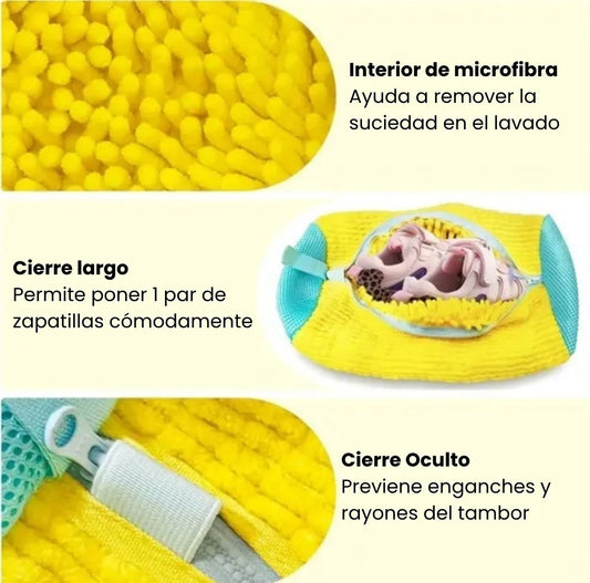 Bolsa para lavar zapatillas