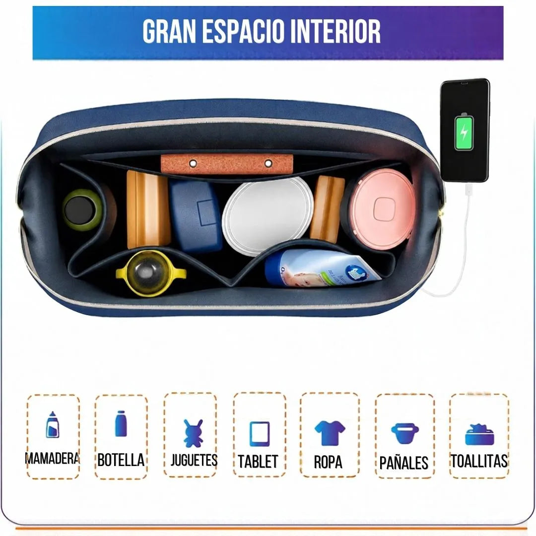 Mochila Pañalera Multifuncional