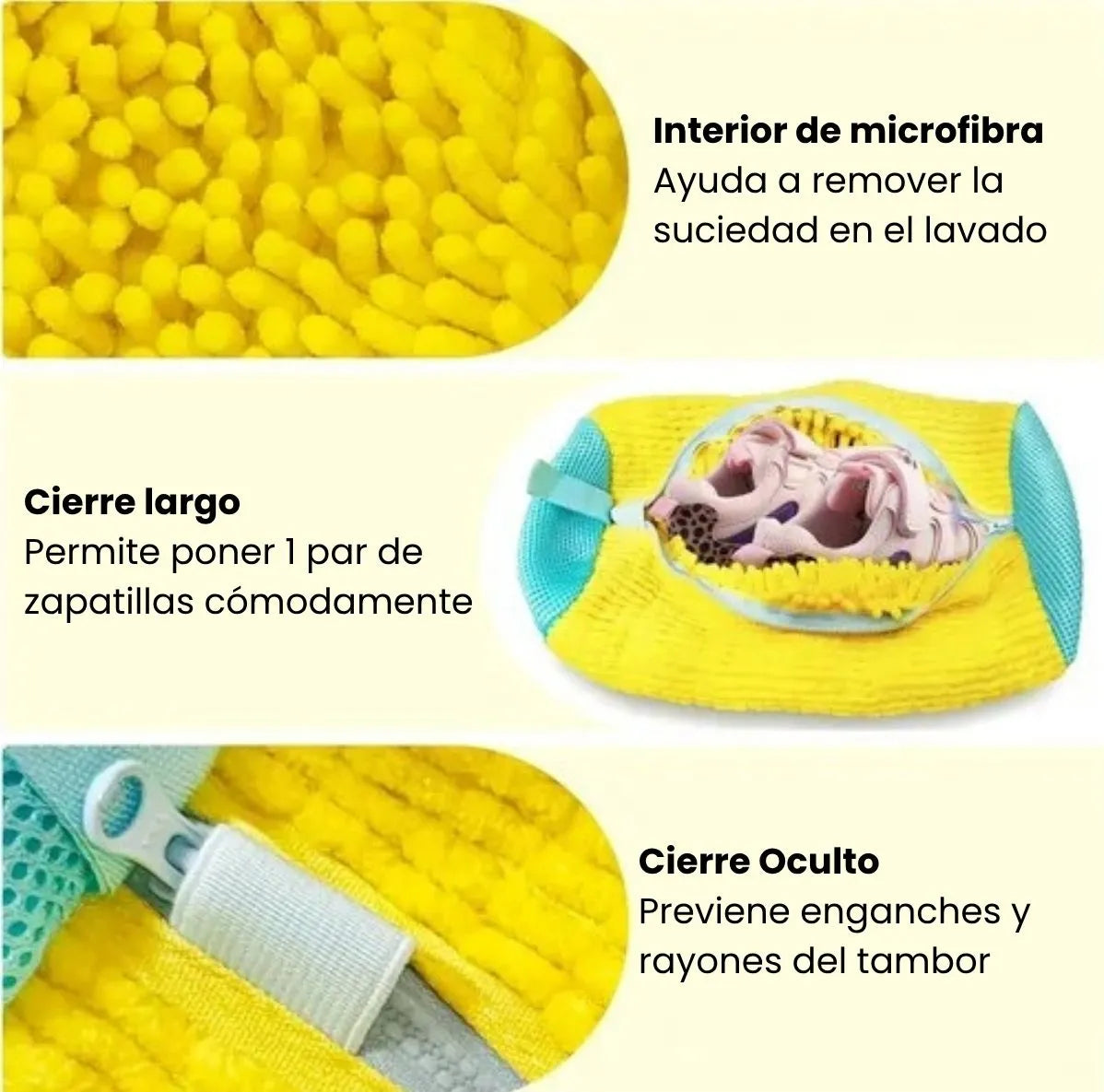 Bolsa para lavar zapatillas